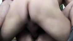 Two Amateur Daddies Fucks And Creampy