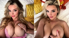 Busty Blonde Instagram Model Sextape
