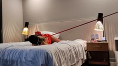 Hotel bondage roleplay
