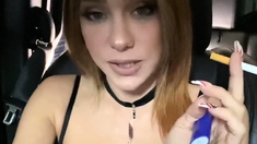 Pregnant Redhead Webcam Masturbation