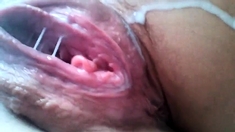 EXGF Squirting Up Close