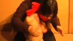 Japanese bitchs extreme bdsm punishment