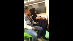 Jerks Off In Train