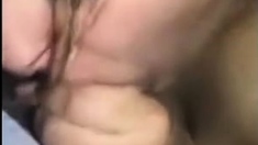 Hot blowjob from my milf girl