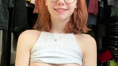 Small titted teen redhead fucked